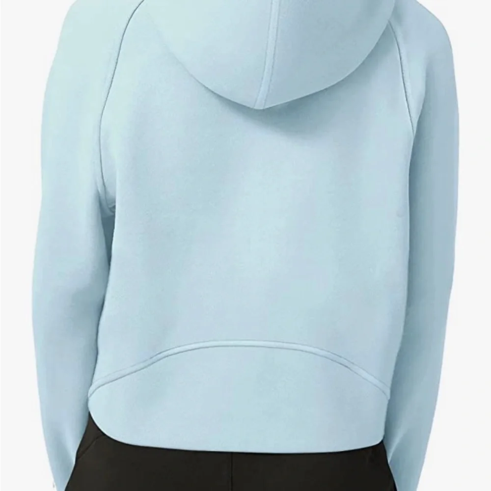 Womens Hoodies Fleece Pullover Sweatshirts Long Sleeve Crop Tops Sweater - NWT - Picture 3 of 6